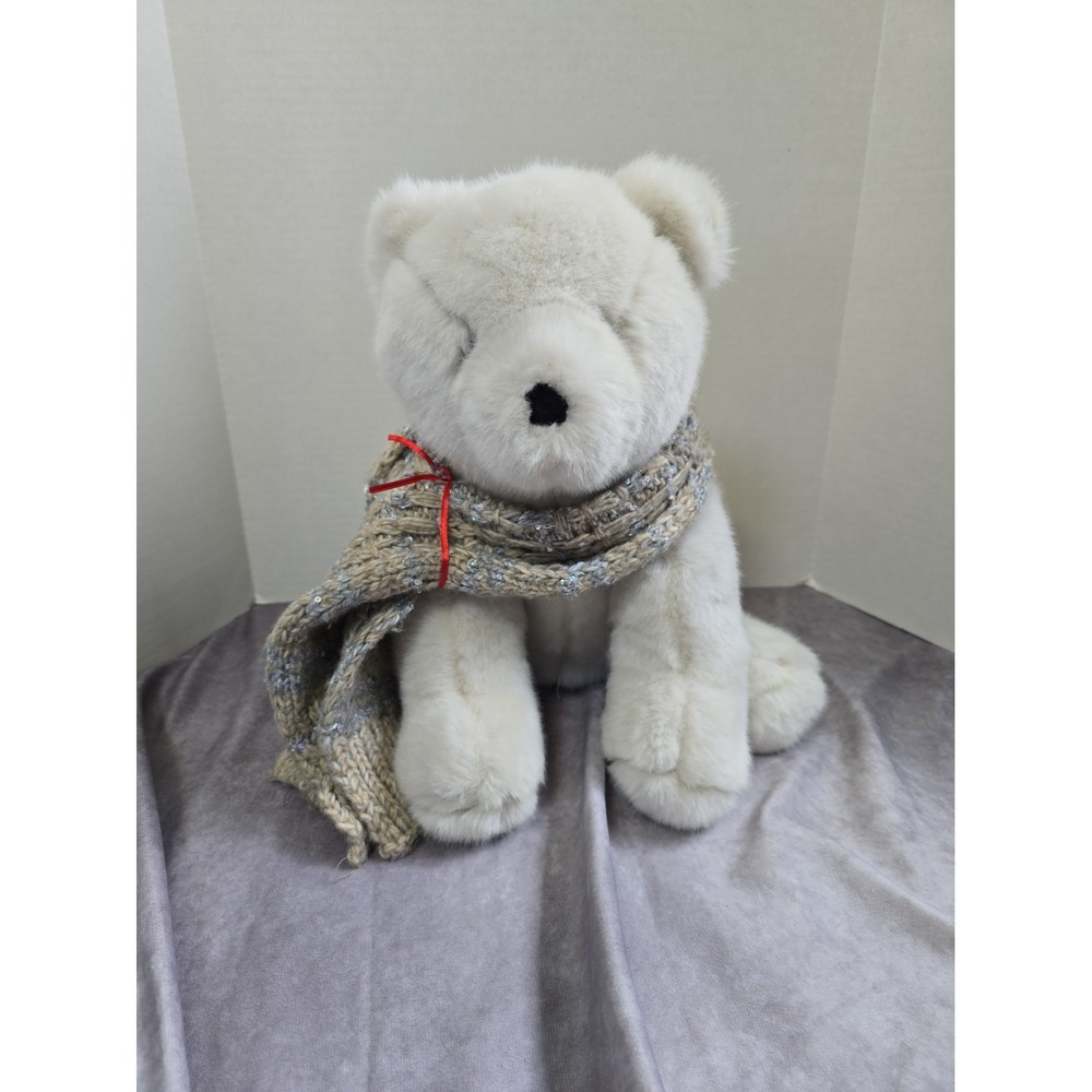 Pottery Barn Alpaca Bear with Scarf